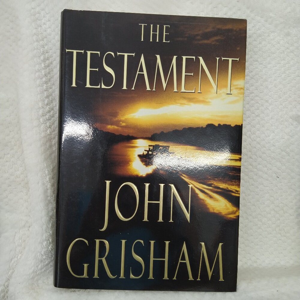 The Testament By John Grisham Novel Fiction Hardcover Book Good Condition SKU D